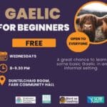 Free classes -  Gaelic for beginners - Every Wednesday