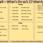 What's On W/C 17 March in Farr Community Hall