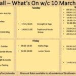 What’s on Farr Community Hall w/c 10 March 2025