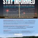 STAY INFORMED Strathnairn Community Meeting/ Windfarm Application