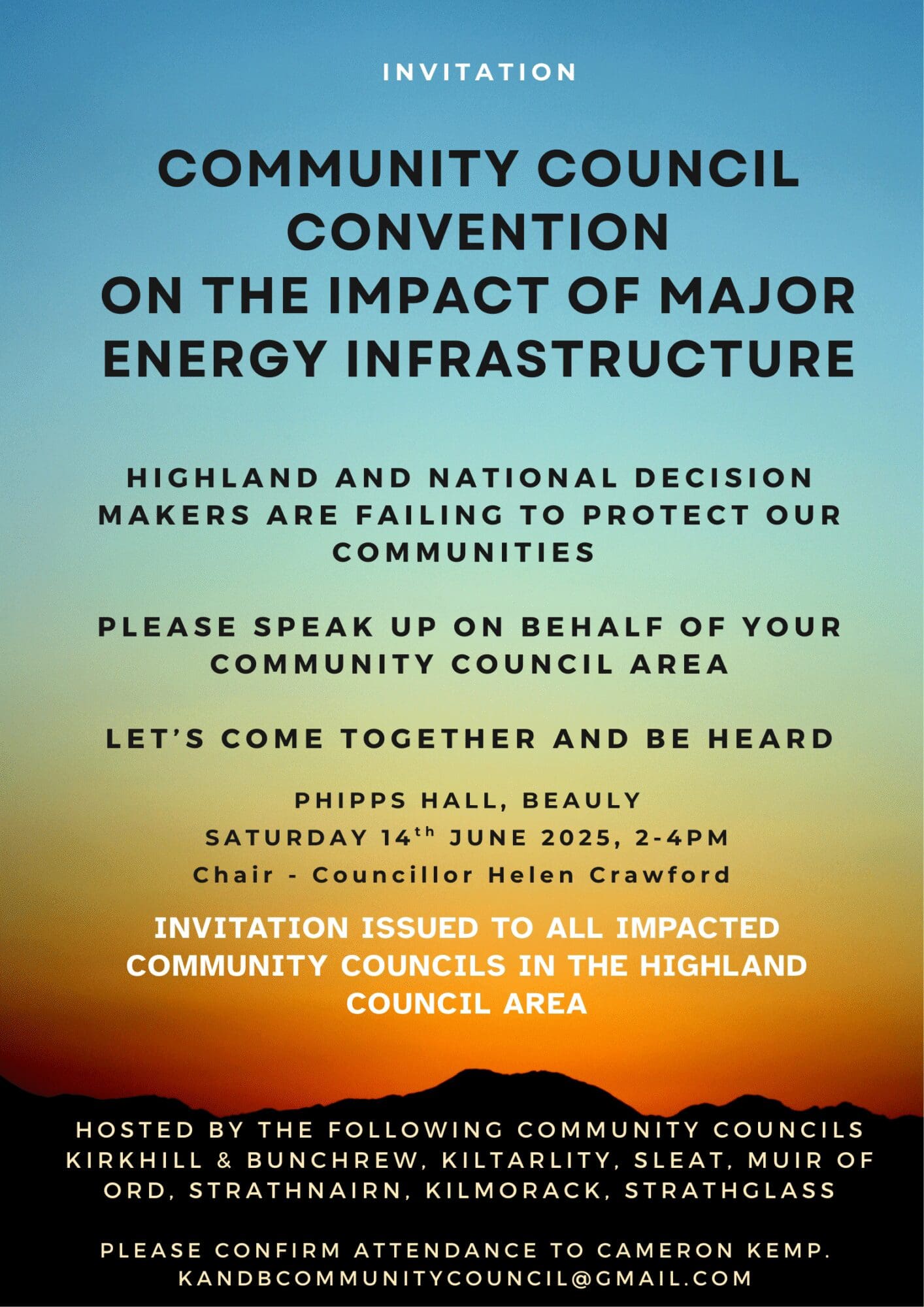 CONVENTION on Major Energy Infrastructure & Impact on Communities