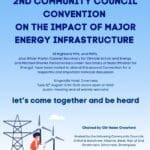 2nd Community Council Convention on Major Energy Infrastructure