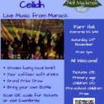 St Andrew's Ceilidh Saturday 29th November Farr Hall