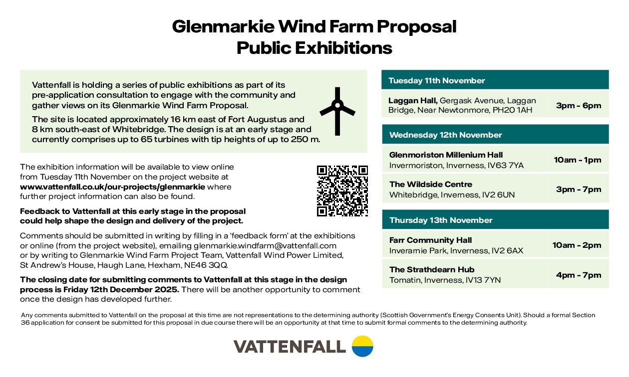 Be Informed | Stay Informed_Glenmarkie WF Community Consultation