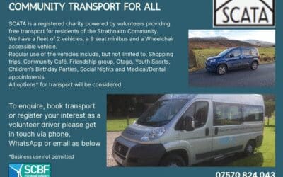 SCATA – Community Transport for All!
