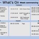 Farr Hall What's on w/c 12th January