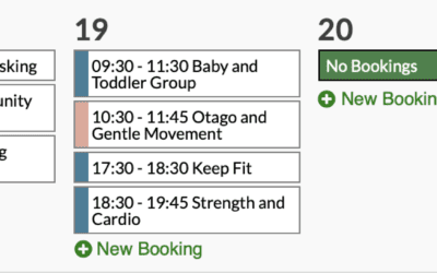 Farr Hall Online Booking w/c 16th February 2026