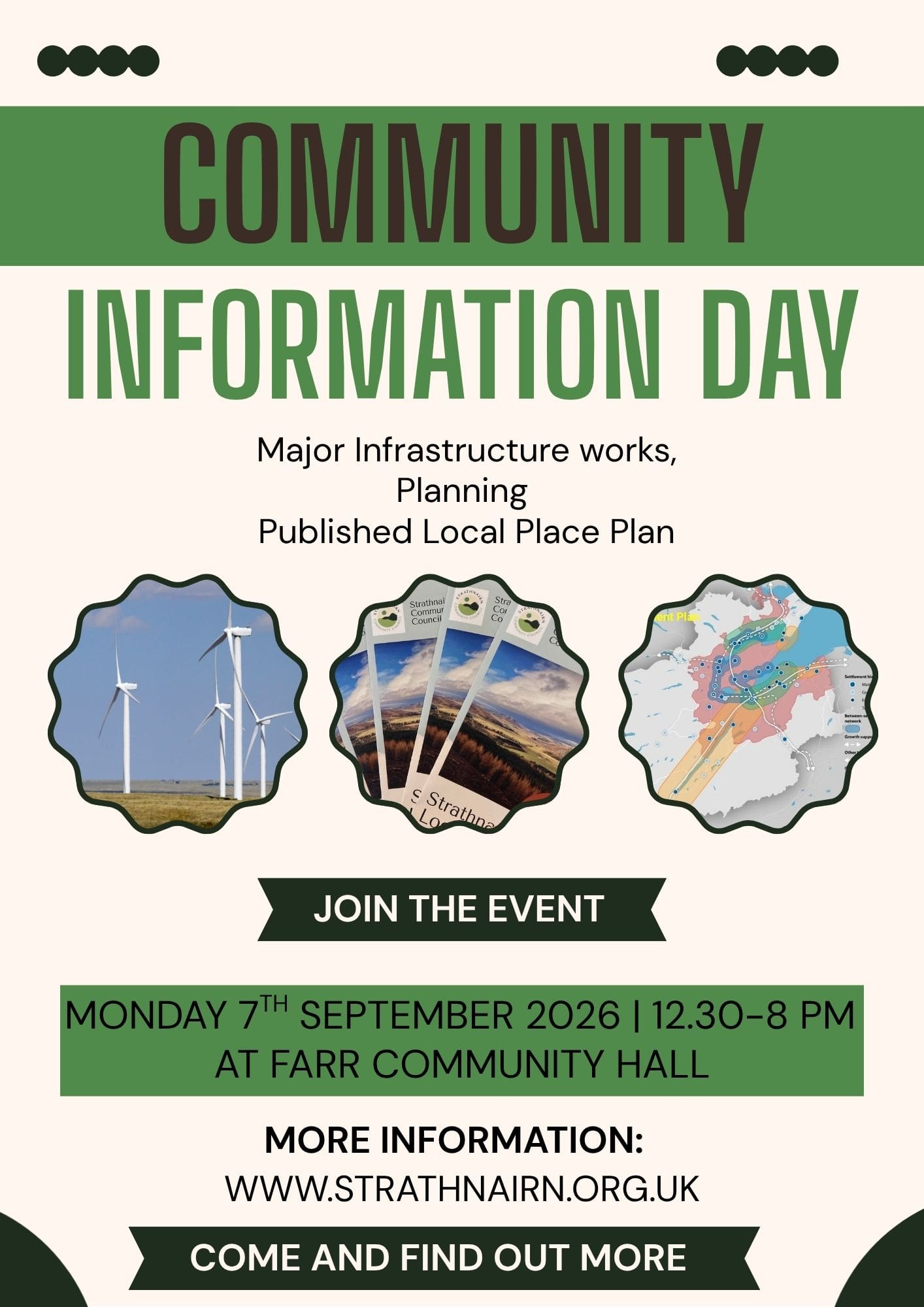 Community Info  (Infrastructure works/Planning/Local Place Plan) 