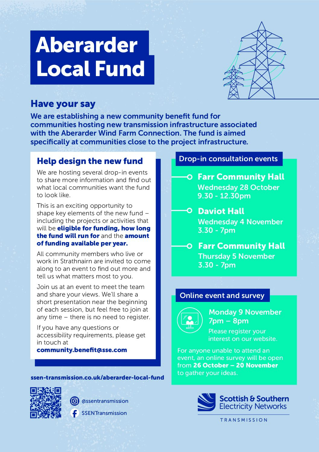 CONSULTATION_Have your say on SSEN’s Aberarder Local Fund (£785K)